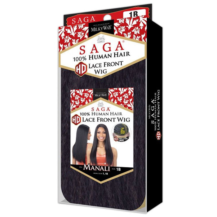 Shake N Go Milky Way Saga 100% Human Hair HD Lace Front Wig - MANALI