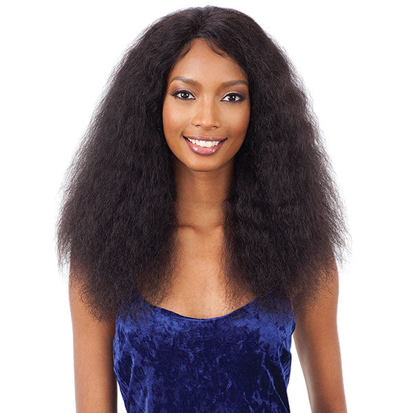 Shake-N-Go Naked Brazilian Natural Unprocessed 100% Human Hair Lace Front Wig - DEEP CURL