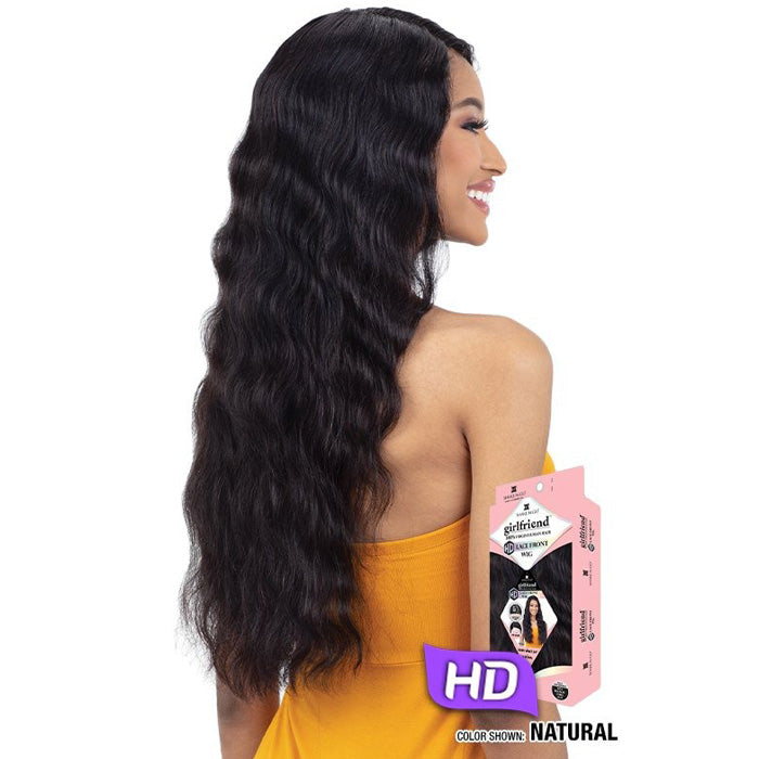 Shake N Go Girlfriend 100% Virgin human hair HD Lace Front Wig - BODY WAVE 24