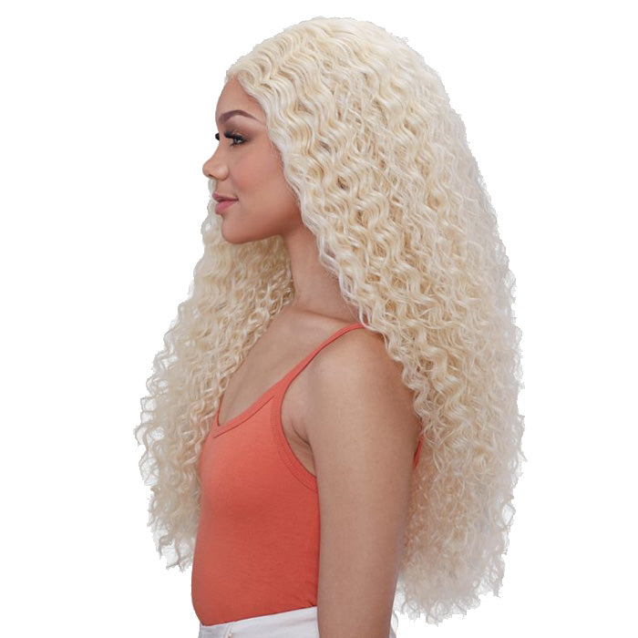 Vivace Xceptional Gold Label Wide Glueless Synthetic Curly HD Lace Front Wig - GOLD UNIT 13