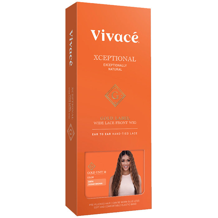 Vivace Xceptional Gold Label Glueless Wide HD Lace Front Wig - GOLD UNIT 14