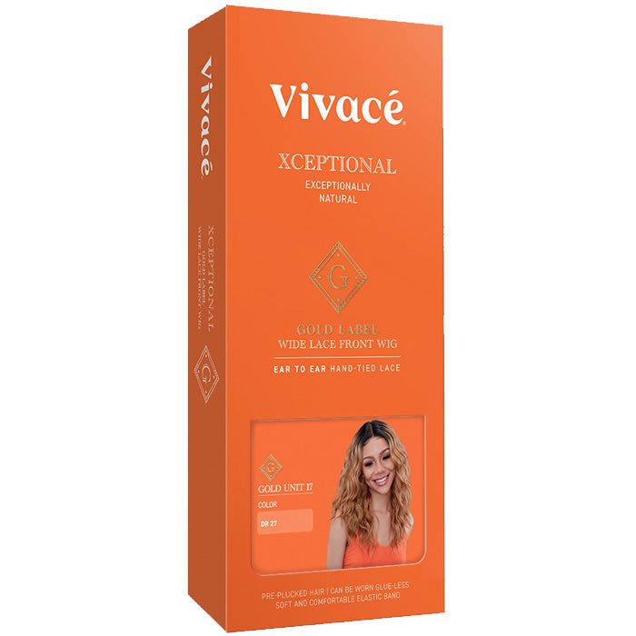 Vivace Xceptional Gold Label Glueless Wide HD Lace Front Wig - GOLD UNIT 17