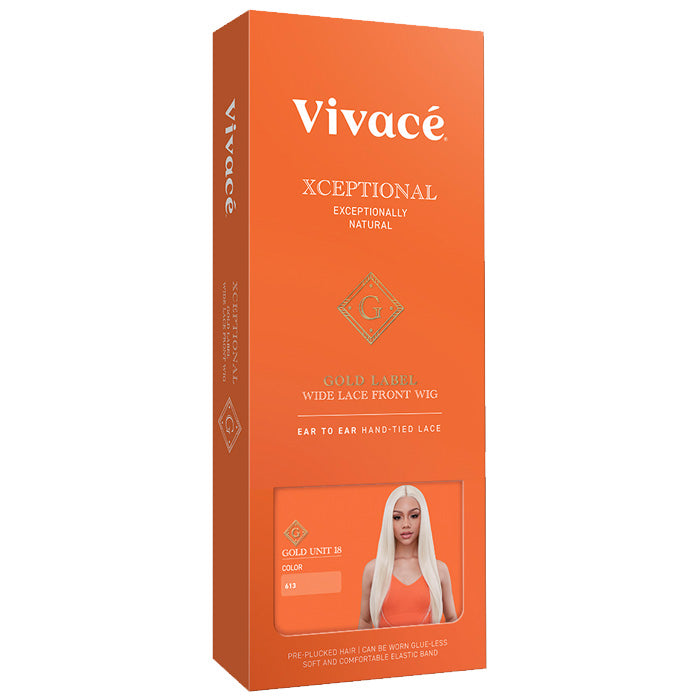 Vivace Xceptional Gold Label Glueless Wide HD Lace Front Wig - GOLD UNIT 18