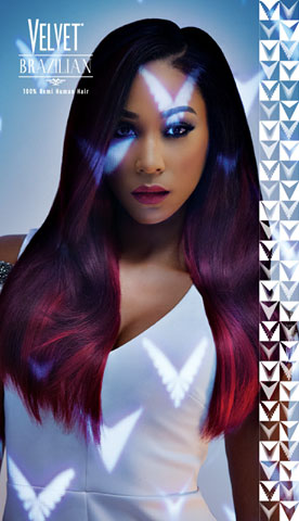 Outre Velvet Brazilian 100% Remi Human Hair Weave YAKI 8" - 18"