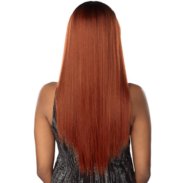 Sensationnel Synthetic Shear Muse Weave Bundle - BANG TOP PIECE YAKI STRAIGHT (1 Pack Complete)