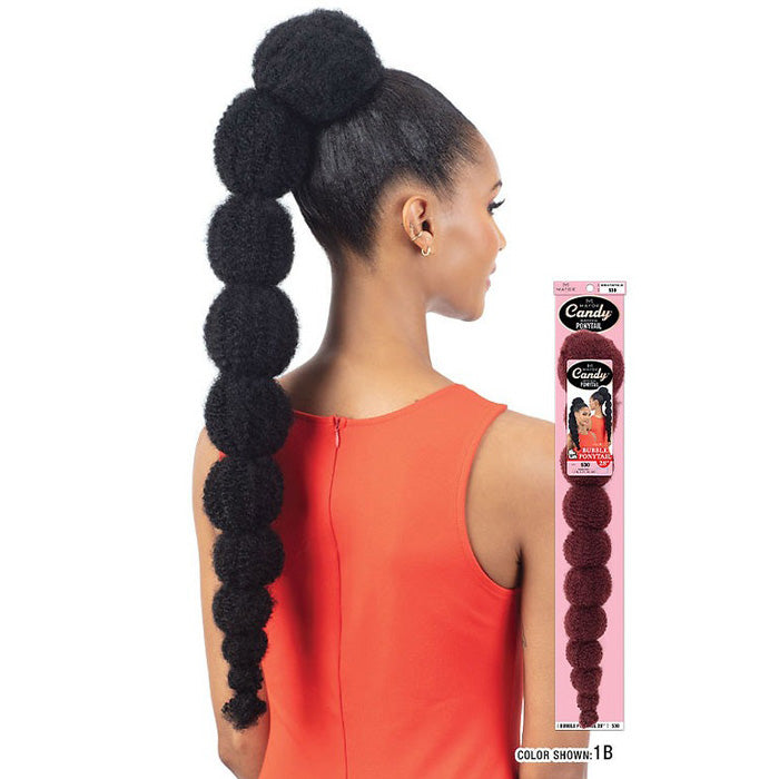 Mayde Candy Drawstring Ponytail - BUBBLE PONYTAIL 28"