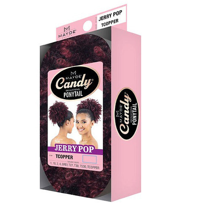 Mayde Candy Drawstring Ponytail - JERRY POP