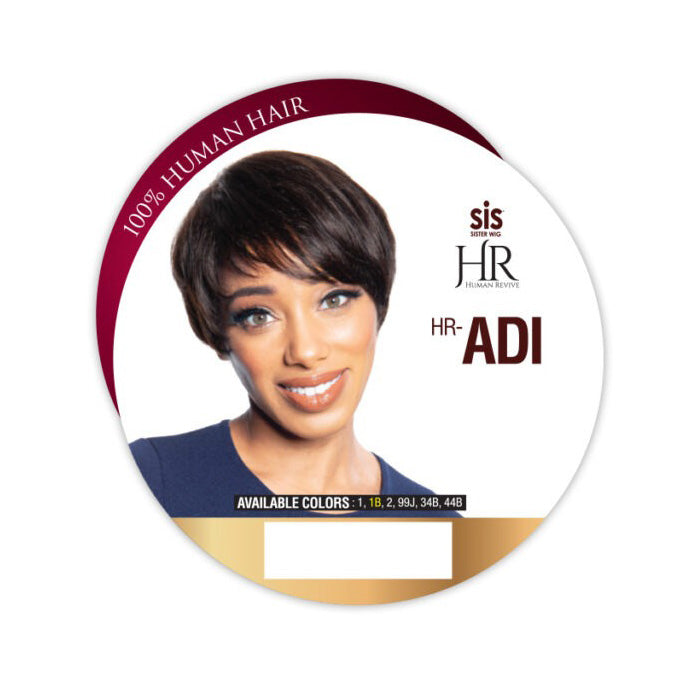 Zury Sis Human Revive 100% Human Hair FULL Wig HR-ADI