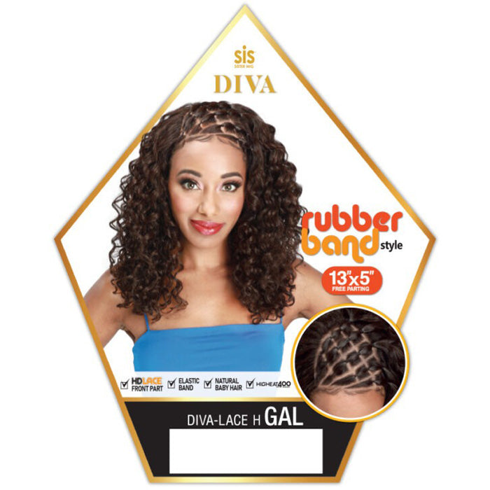 Zury Sis 13X5 Free Parting HD Lace Front Wig - DIVA LACE H GAL