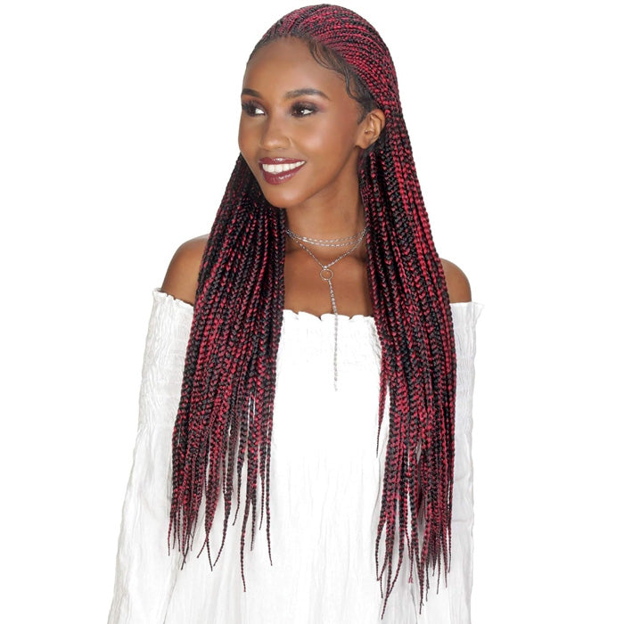 Zury Sis Diva Lace Front Wig - DIVA-LACE FULANI BOX 30"