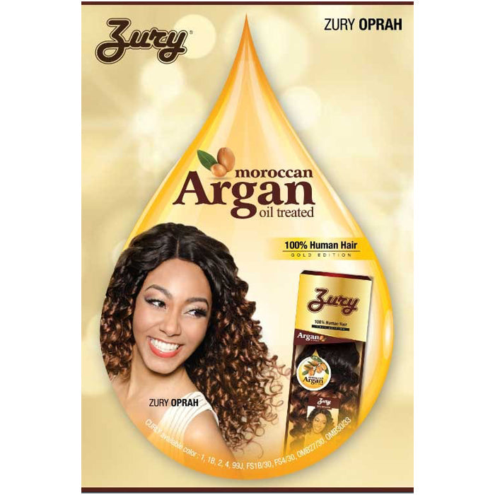 Zury Sis 100% Human Hair Weave Gold Edition OPRAH 10 - 18 (Argan Oil Treated)