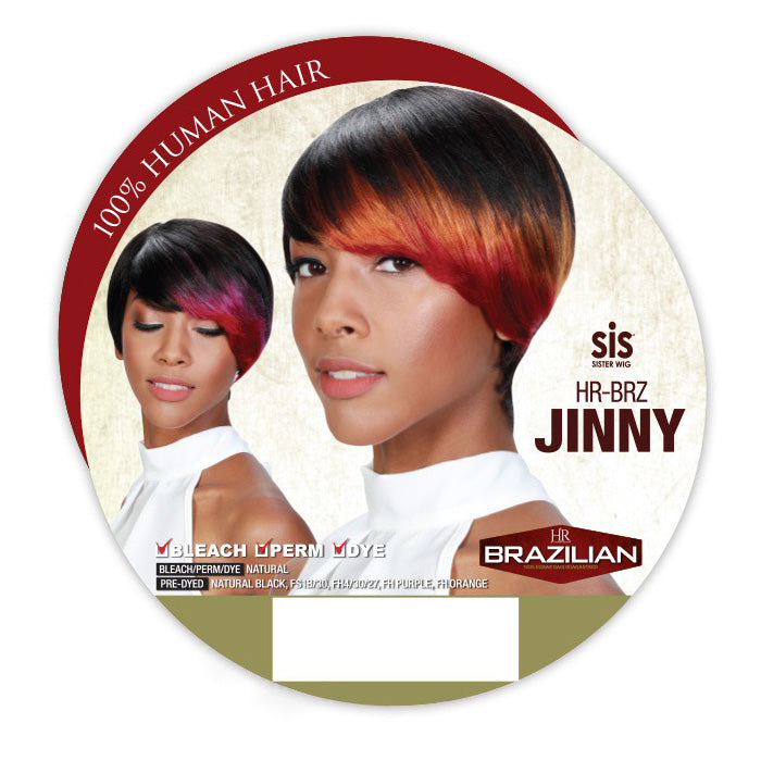 Zury Sis Brazilian Human Hair Wig - HR BRZ JINNY