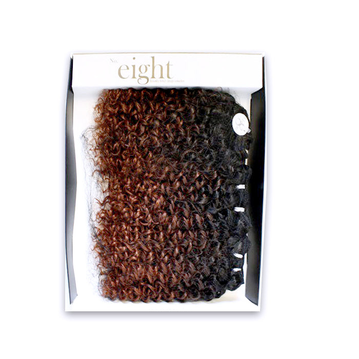 Zury Sis Human Hair Natural Mix Weave - NO.8 JERRY 8" (3 PCS + Closure)