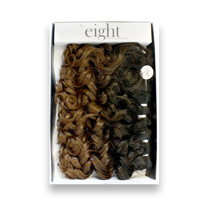 Zury Sis Human Hair Natural Mix Weave - NO.8 OPRAH 8" (3 PCS+ Closure)