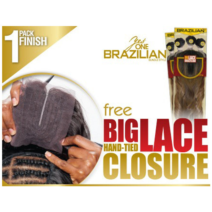 Zury Sis Brazilian YesOne Weave - PERUVIAN (1Pack Finish + Big Closure) 16/18/20"