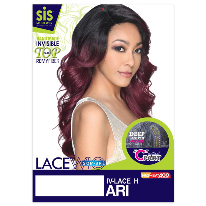 Zury Sis Invisible Top C-Part Lace Front - IV LACE H ARI