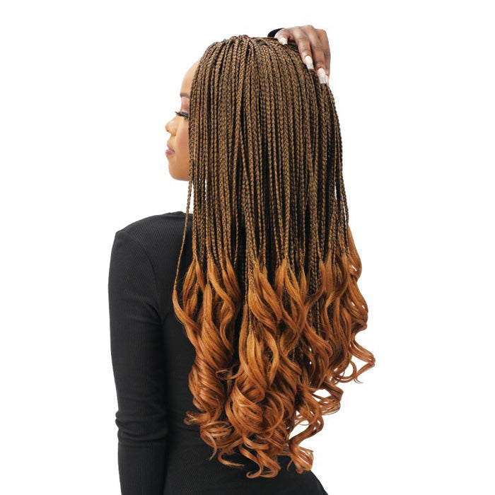 Zury Sis Crochet Braids 100% HAND MADE - FRENCH CURL BRAID 6X