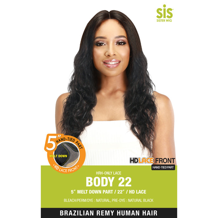 Zury Brazilian Remy Human Hair HD Lace Front Wig - LACE BODY 18"22"