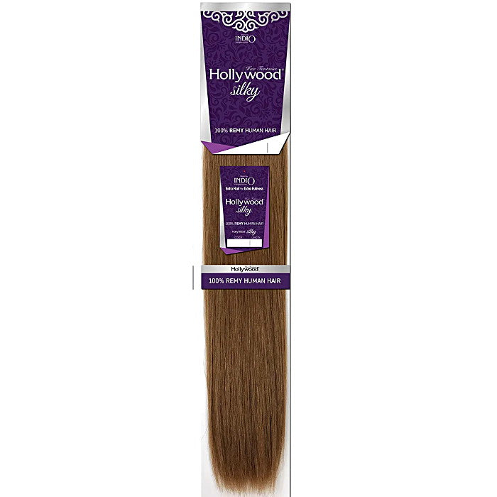 Hollywood Indio Silky 100% Remy Human Hair Weave - SILKY 18-22"