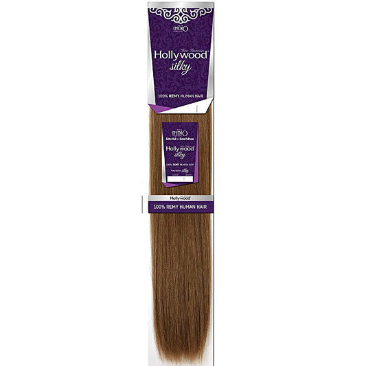 Hollywood Indio Silky 100% Remy Human Hair Weave - SILKY 18-22"