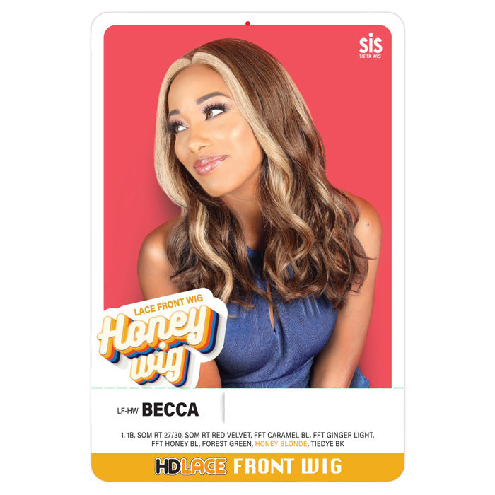 Zury Sis Honey Wig HD Lace Front Wig - LF-HW BECCA