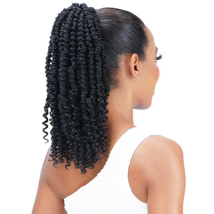 Zury Sis Miss Drawstring Drawstring Ponytail - MISS PASSION TWIST 14"