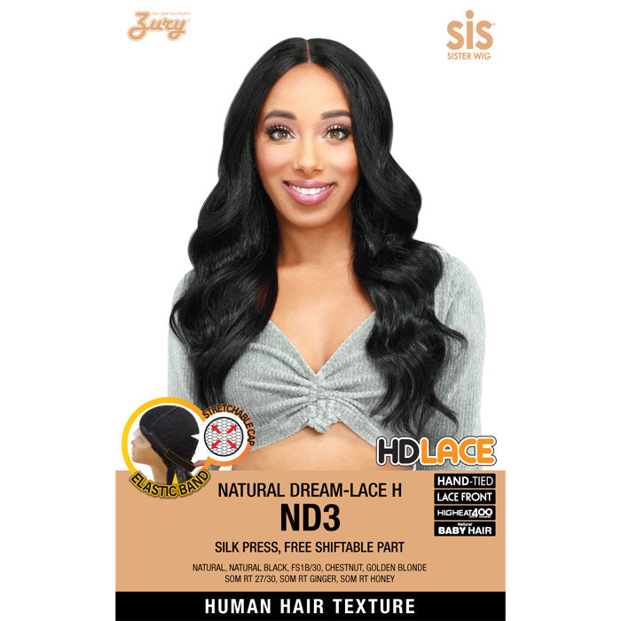 Zury Sis Natural Dream HD Free Shift Lace Front Wig - ND3