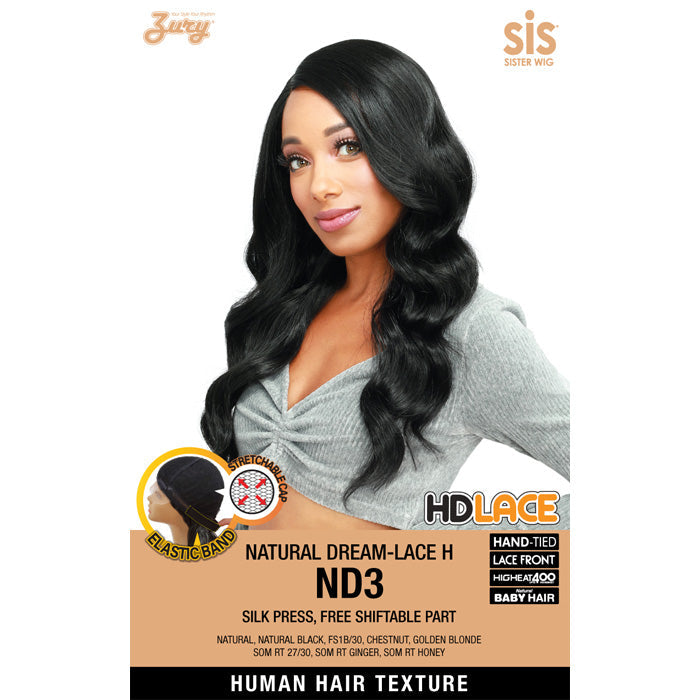 Zury Sis Natural Dream HD Free Shift Lace Front Wig - ND3
