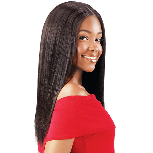 Zury Natural Dream Clip ON 7 Silk Press Weave - NATURAL YAKY 14"