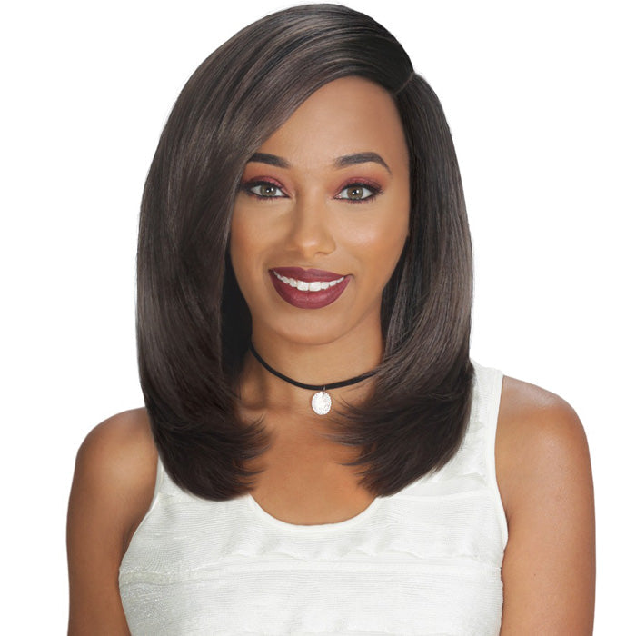 Zury Sis Human Hair Blend Natural Mix - NO 8 YAKY 8" (3x Weave & 1x Closure)