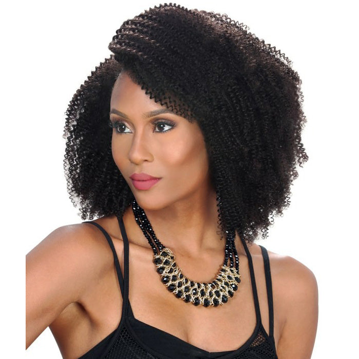 Zury Sis Naturali Star 100% Human Hair Clip-On 9 Weave - 4B KINKY 9 PCS