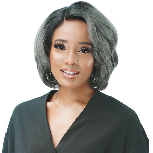 Zury Sis Human Hair Blend HD Lace Front Wig - PM LF MARTHA