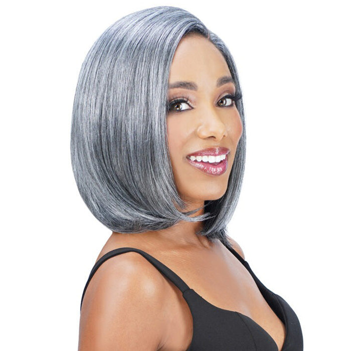 Zury Sis Ms.Wisdom Salt and Pepper Lace Part Wig - WISDOM 304
