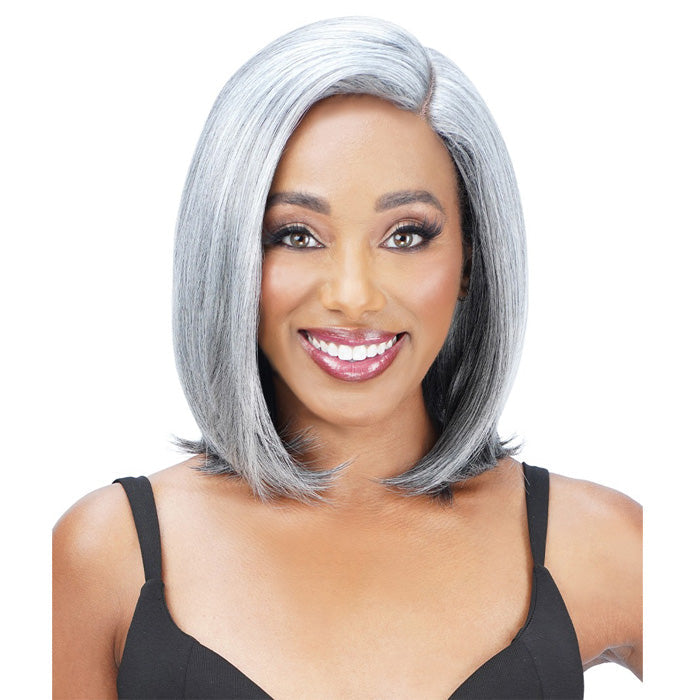 Zury Sis Ms.Wisdom Salt and Pepper Lace Part Wig - WISDOM 304