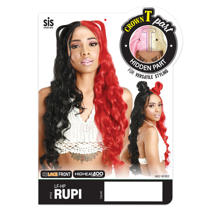 Zury Sis Crown T-Part HD Lace Front Wig - LF-HP RUPI