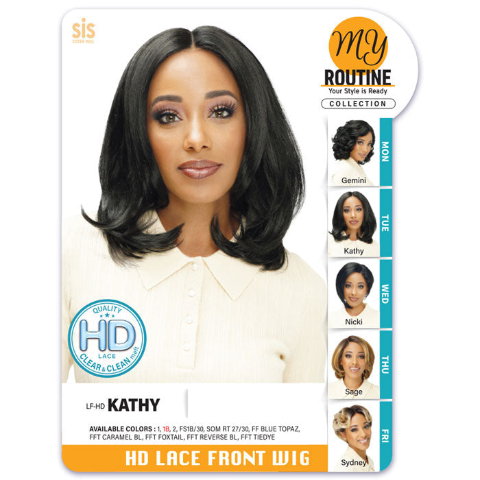 Zury Sis My Routing Collection HD Lace Front Wig - KATHY