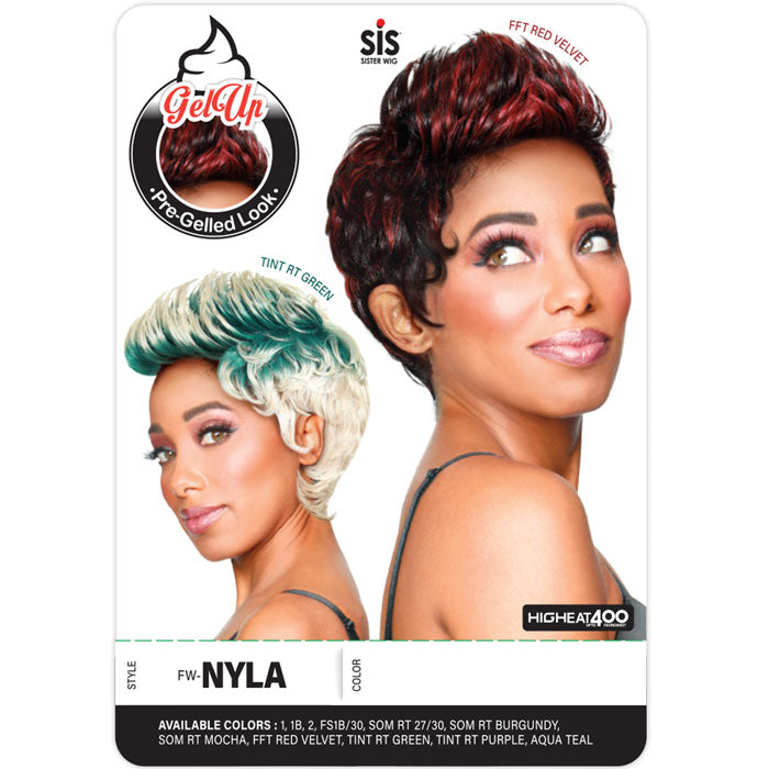 Zury Sis Gel Up Pre-Gelled Full Wig - FW-NYLA