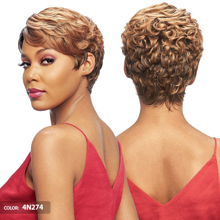 Vanessa Zig Zag Part Lace Wig - AMORA